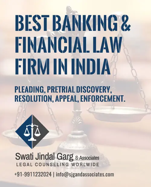 Best Banking Law & Financial law Firm In Delhi, India