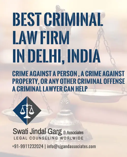 Best Criminal Law Firm In Delhi India
